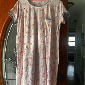 Flamingo Print Nightgown 🦩